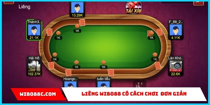 game bài Liêng Wibo88